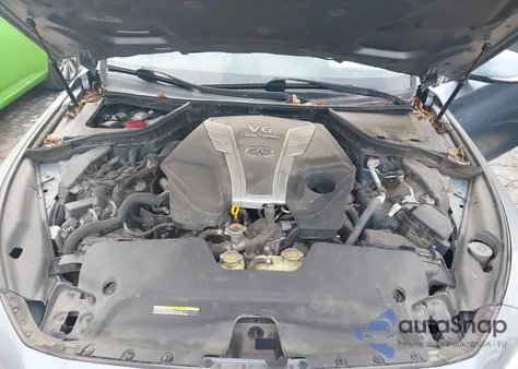 2017 Infiniti Q50 3.0T Premium z USA, uszkodzony, nr VIN JN1EV7AP1HM738487